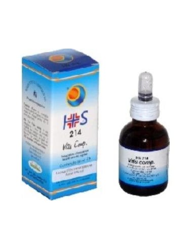 Hs 214 - Vitis Comp.  50 Ml, Gotas R.E. 1/50 de Herboplanet