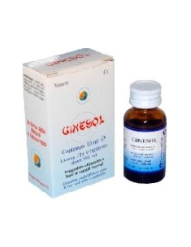 Ginesol 10 Ml,  Gotas Perlingual de Herboplanet