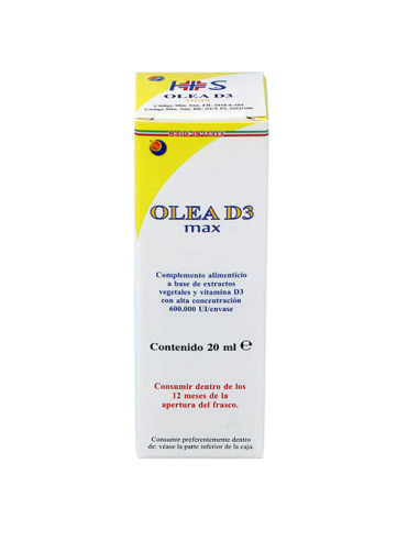 Olea D3 Max 20 Ml, Gotas Sublinguales de Herboplanet