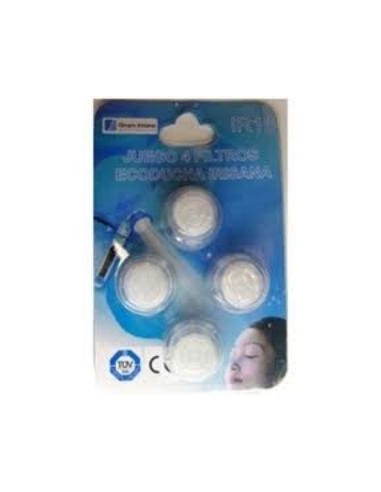 Filtros Ecoducha Blister 4Unid. Irisana