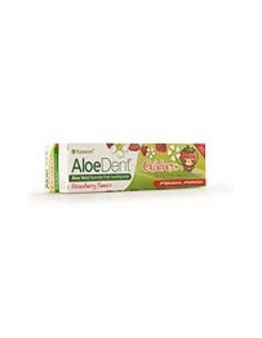 Dentifrico Aloe Vera Sin Fluor (Fresa) Niños 50Ml. de Madal