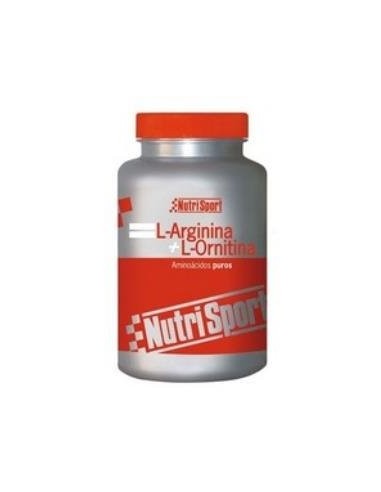 L-Arginina L-Ornitina 500Mg. 100Cap. Nutrisport