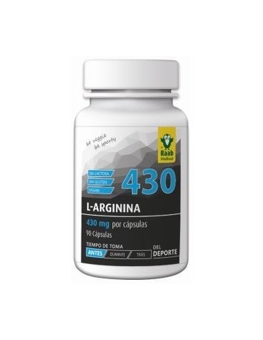 L-Arginina 90 Cápsulas  Sg Vegan Raab Vitalfood