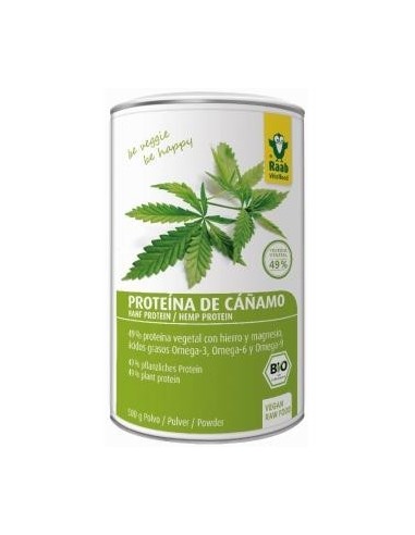 Proteina De Cañamo Natural 500 Gramos Bio Sg Vegan Raab Vitalfood