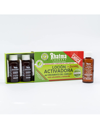 Activador Del Crecimiento Del Cabello Guarana 4 Unidades Rhatma