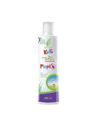 Champu Piopio Natural Prevent Piojos Manzana 200 Ml Sanasur