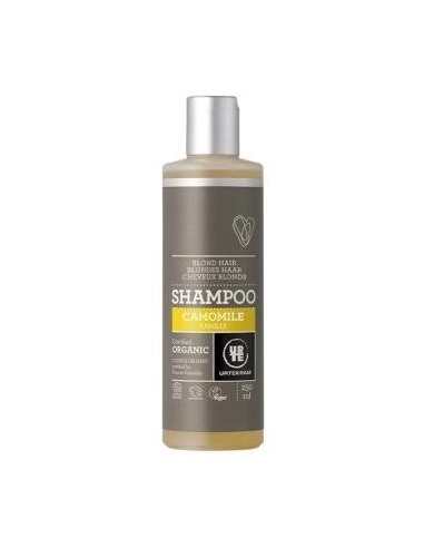 Champu Manzanilla Cabello Claro 250 Mililitros Ecovegan Urtekram