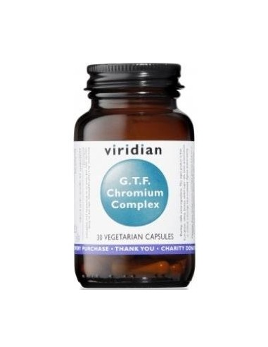 Gtf Cromo Complex 30 Cápsulas Veg. Viridian