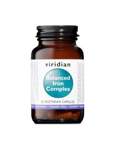 Hierro Balanceado Complex 30 Cápsulas Veg. Viridian