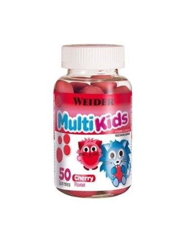 Weider Gummy Up Multikids Up Cherry 50Gummies de Weider