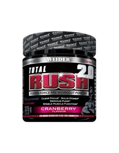 Weider Total Rush 2.0 Cranberry 375Gr. de Weider