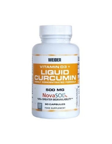 Weider Liquid Curcumin 90Cap. de Weider