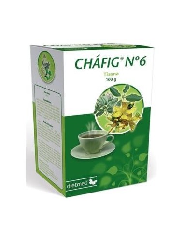 Pack 4X3 Tisana Nº6 Chafig 100Gr. de Dietmed.