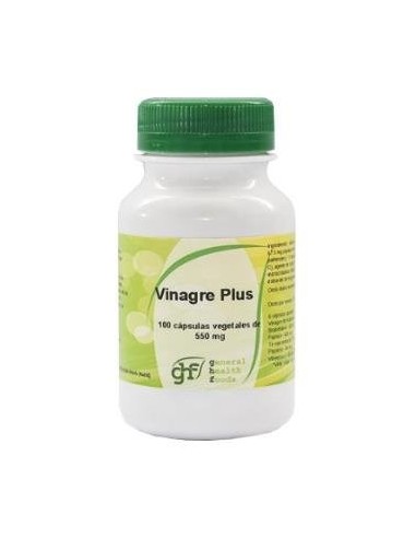 Vinagre de manzana plus 550mg 100 capsulas GHF