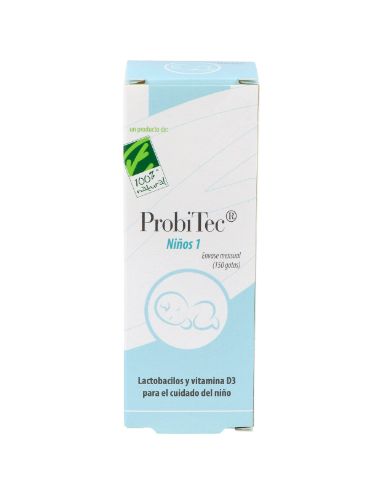 ProbiTec® Niños. Frasco con 7,5ml (150 gotas), en caja