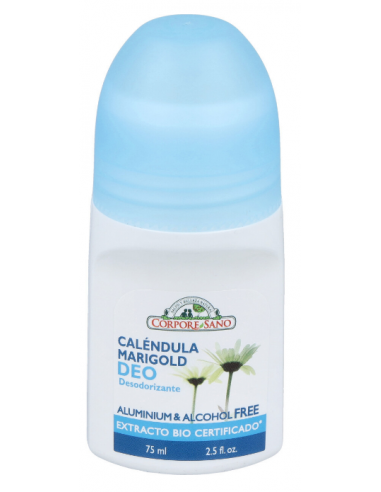 Desodorante Roll On Caléndula 75 ml de Corpore Sano