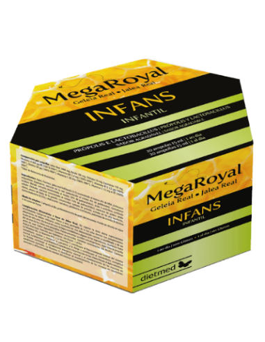 Megaroyal Infans  20 X 15 Ml Ampollas De Dietmed