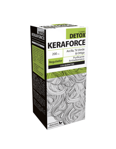 Keraforce Detox Champú 200 Ml De Dietmed