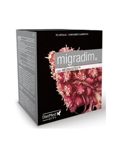 Migradin  60 Capsulas De Dietmed