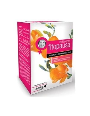 Fitopausa Isoflavonas Perlas 60 Capsulas De Dietmed