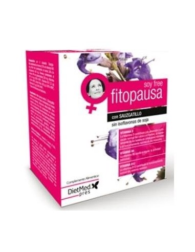 Fitopausa Soy Free  60 Capsulas De Dietmed