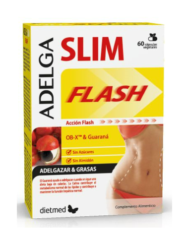 Adelgaslim Flash 60 Capsulas De Dietmed