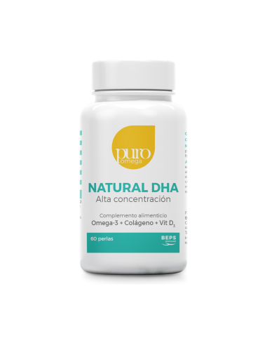 Natural Dha Alta Concentracion 60Perlas Puro Omega