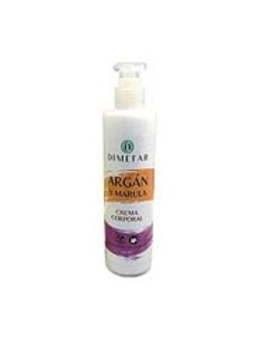 Crema Corporal Argán-Marula 250 ml con dosificador de Dimefar