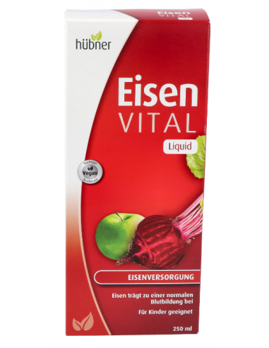 Eisen Vital F Botella 250 ml de Dimefar