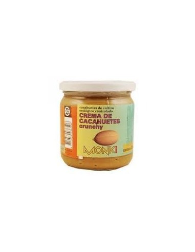 Crema De Cacahuete Crujiente 330 Gramos Bio Monki