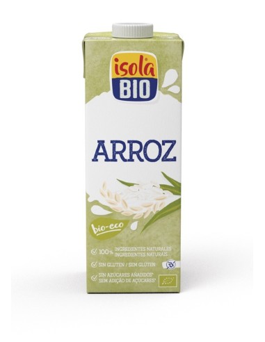 Bebida Vegetal De Arroz  1Lt 6Uds. Bio Isola