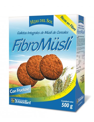 Galletas Fibromuesli Chocolate 500Gr. de Ynsadiet