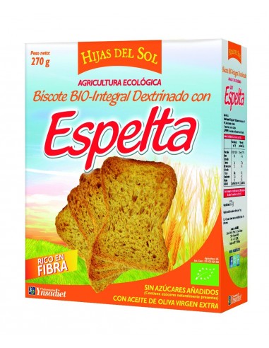 Pan Dextrrinado Con Espelta 270Gr. Hijas Del Sol de Ynsadiet