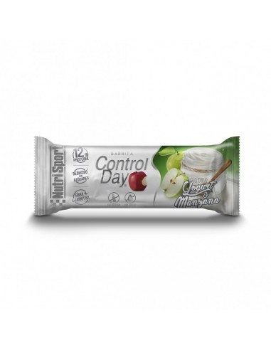 Barrita Yogurt-Manzana Controlday Caja 28Uds. Nutrisport