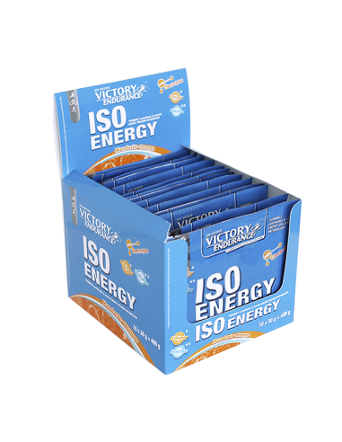 Victory Endurance Iso Energy  Naranja-Mandarina 30 g 16 uds