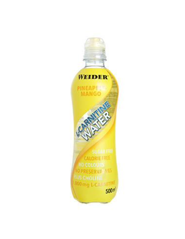 Weider Water L-Carnitine Piña Mango 500 ml 12 uds 500 ml