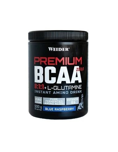 Weider Premium BCAA 8:1:1 + L-GLUTAMINA Blue Raspberry 500 g