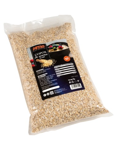 Copos Avena Instantaneos 1Kg de Mega Plus