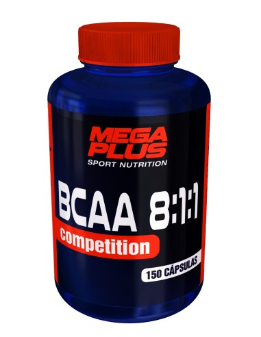 Bcaa 8:1:1 Competiton 150caps de Mega Plus