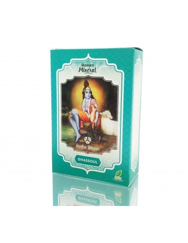 Champu Mineral Ghassoul Polvo 100 gramos Eco de Radhe Shyam