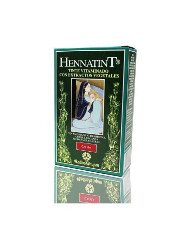 Hennatint Caoba 60 Ml de Radhe Shyam