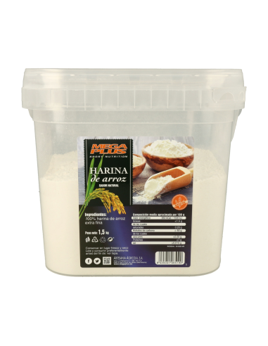 Harina Arroz  1,5kg de Mega Plus