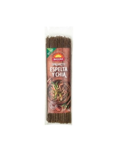 Spaguetti De Espelta Con Chia Biogra Bio de Biográ (Sorribas