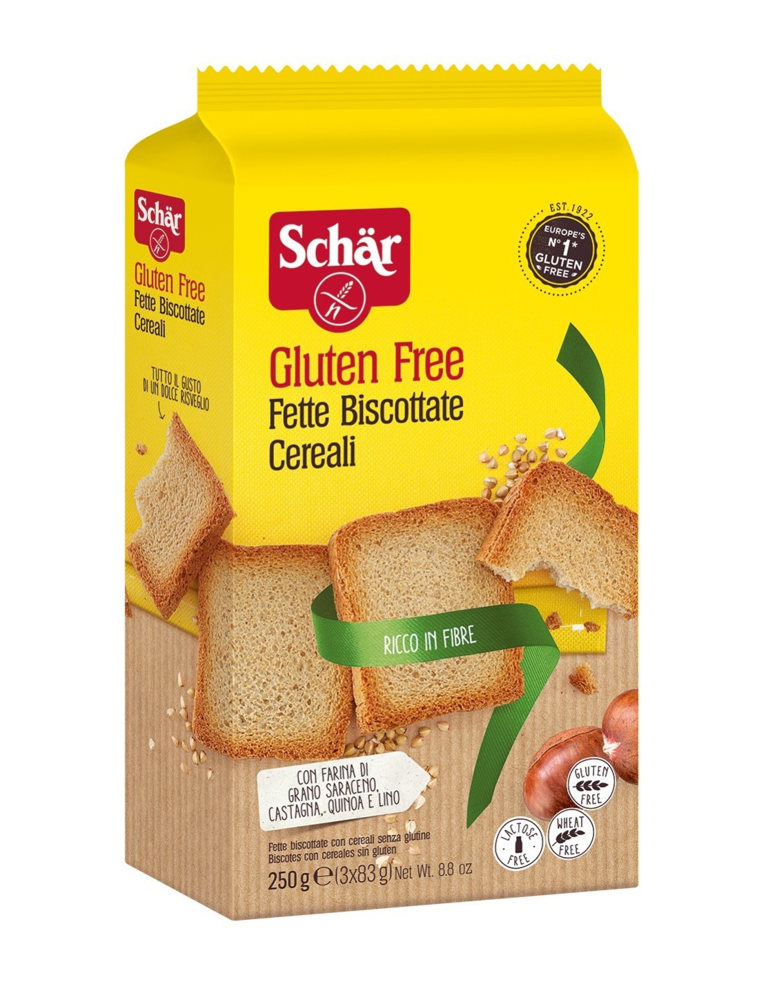 Pan de molde Cereales Sin Gluten – Dr. Schar –