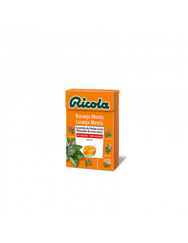 Ricola Caramelos Naranja 50 Gramos S/A Ricola