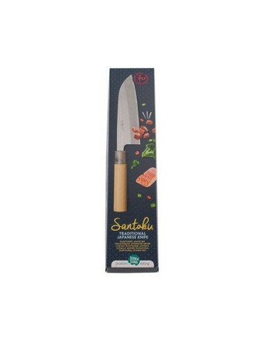 Santoku Cuchillo Japones Tradicional / Cuchillo Un de Terras