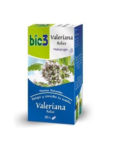 Bie3 Valeriana Naturcaps 80 Cápsulas  Bie 3