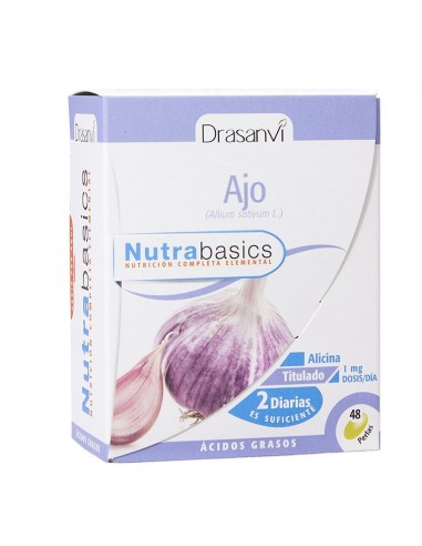 Ajo Macerado 500Mg Bote 90 Perlas Nutrabasicos Drasanvi