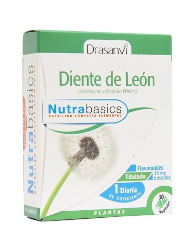 Diente Leon 30 Capsulas Nutrabasicos Drasanvi