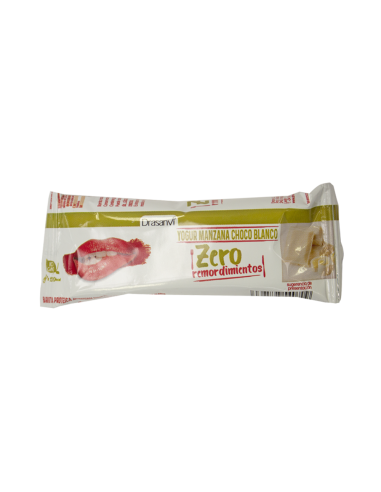 Barrita Proteica Yogurt Manzana Chocolate Blanco 3 de Drasan